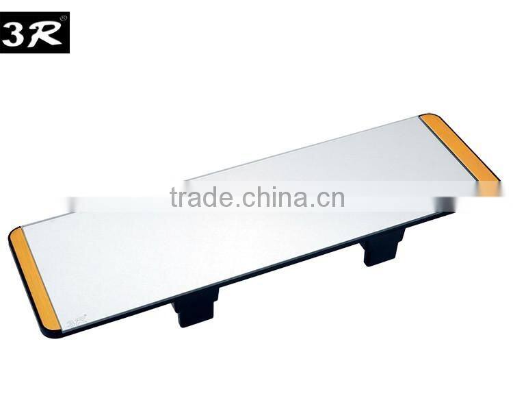 Largest view build in clip convex rearview mirror for car