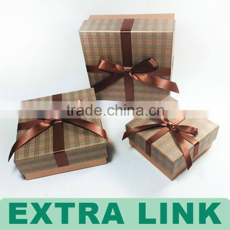 Three Boxes Kraft Paper Cardboard Chocolate egg Food Packing Box