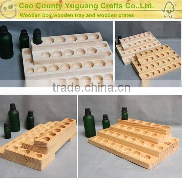 Doterra essential oil display holder,essential oil 30 bottles display tray