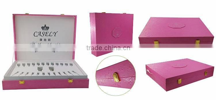 New design high quality custom luxury beauty cosmetic skin care packaging with insert tray