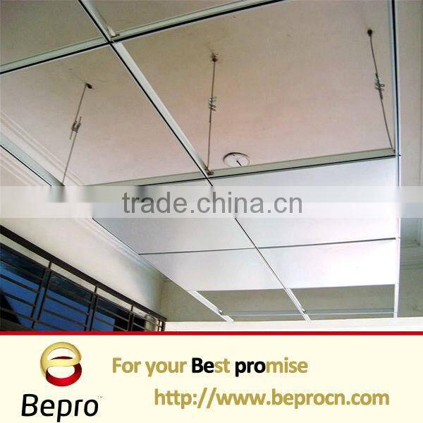 T24 flat black grooved ceiling tee grid