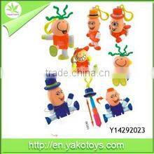 small toys for gift,plastic keychain cartoon toy