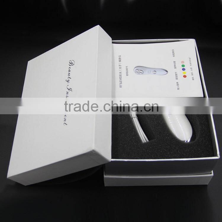 Hot sell facial machine with Led light therapy and galvanic face beauty massager