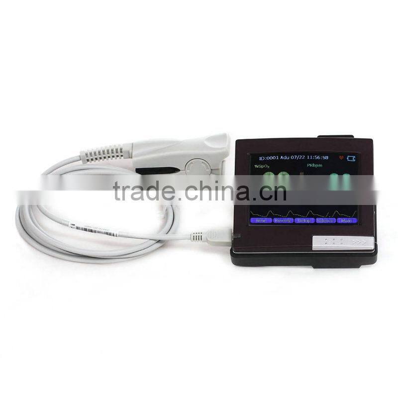 Touch Screen Color TFT Handheld Pulse Oximeter with Free Software - Spo2 Monitor Pulse oximeter(PM-60A)-Shelly