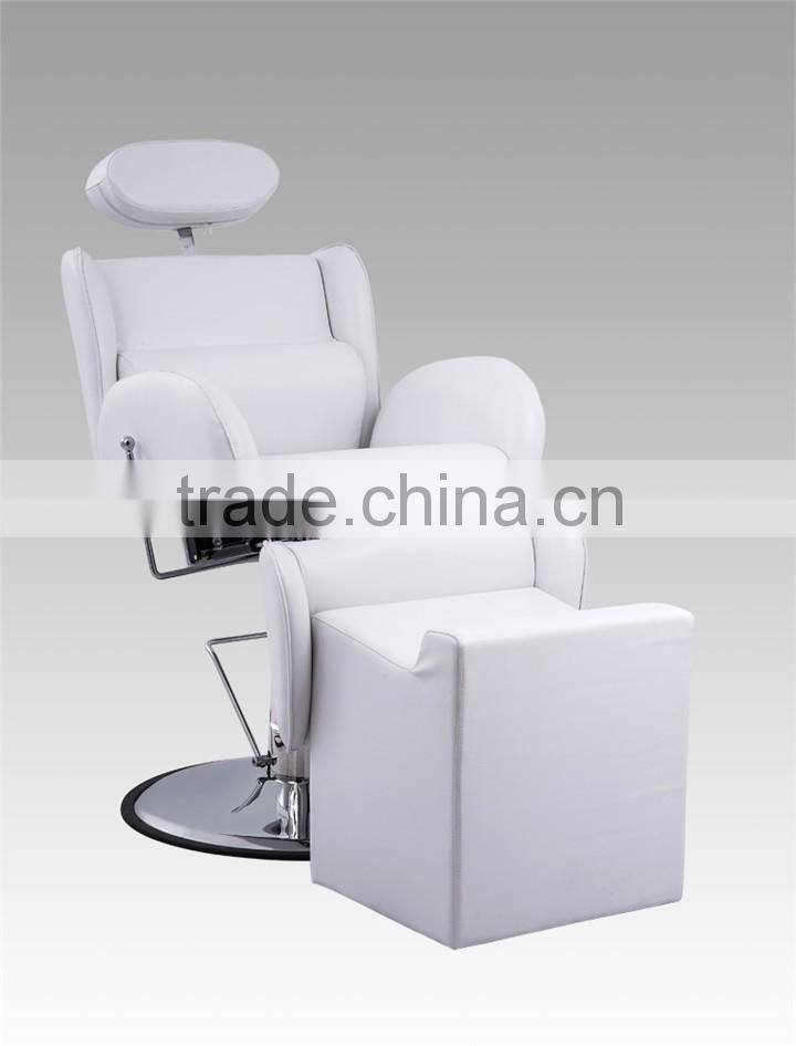Salon beauty furniture hair cutting chairs price with footrest