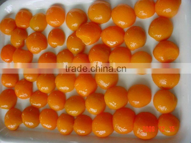 Hot selling 3 kgs golden sun variety Choice grade canned apricot passion fruit in syrup