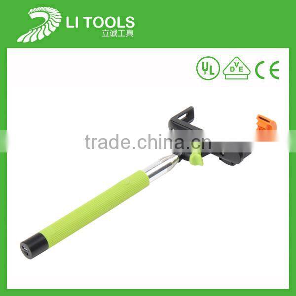 Hot sale extendable cable take pole mobile phone selfie stick holder