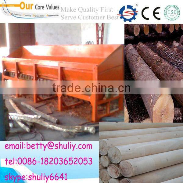 good quality and hot selling log debark machine/tree peeling machine/wood debarker