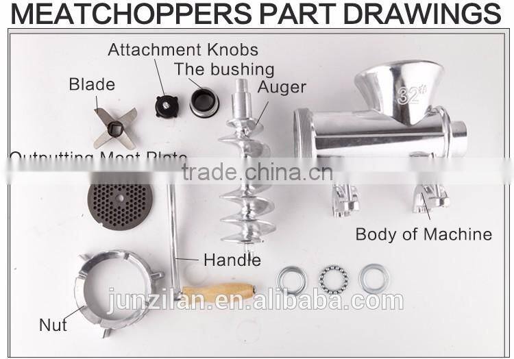JL-22 aluminum alloy industrial electric meat chopper