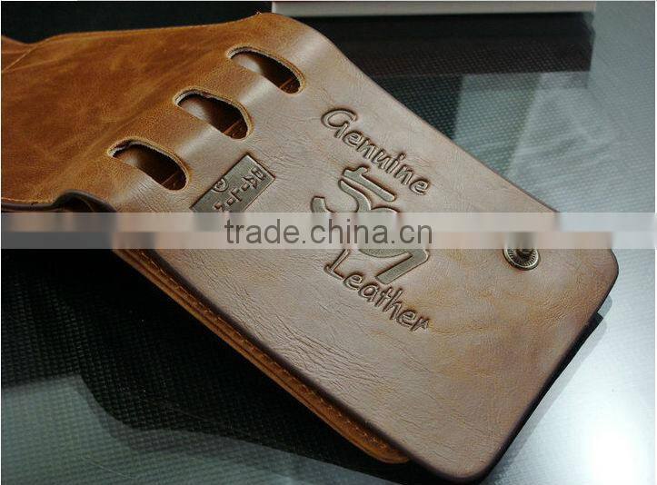 New Fashion Mens Genuine Leather Bifold Wallet Credit/ID Card Holder Leather Slim Wallet