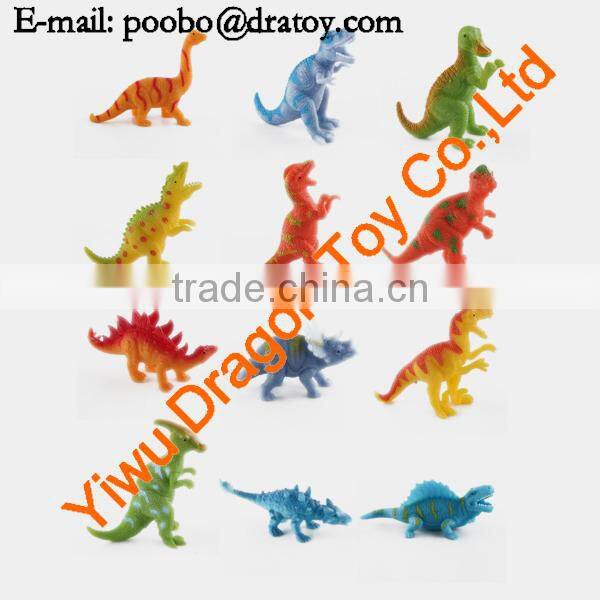custom various pvc dinosaur toy for play
