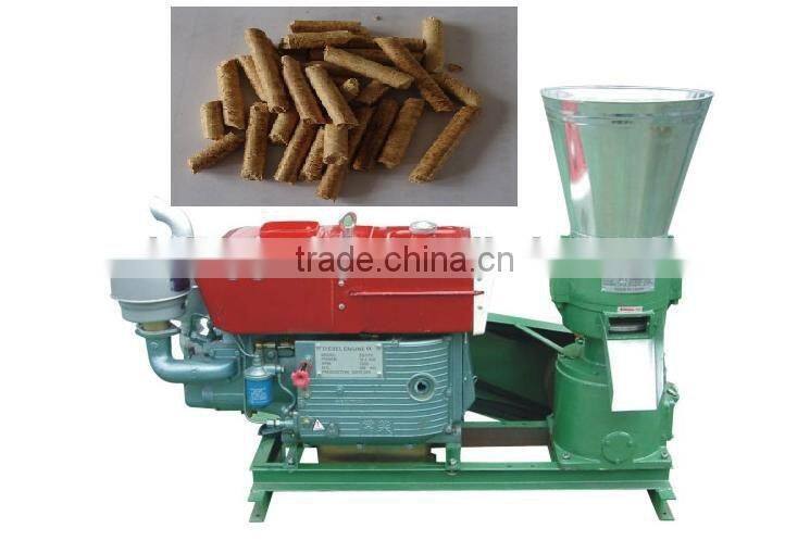 Hay pellet machine with high efficiency