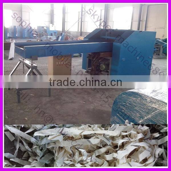 Best waste clothes/fiber shredding machine/fabric cutting recycling machine
