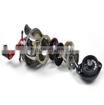 Aluminum forged spool bait casting fishing reel