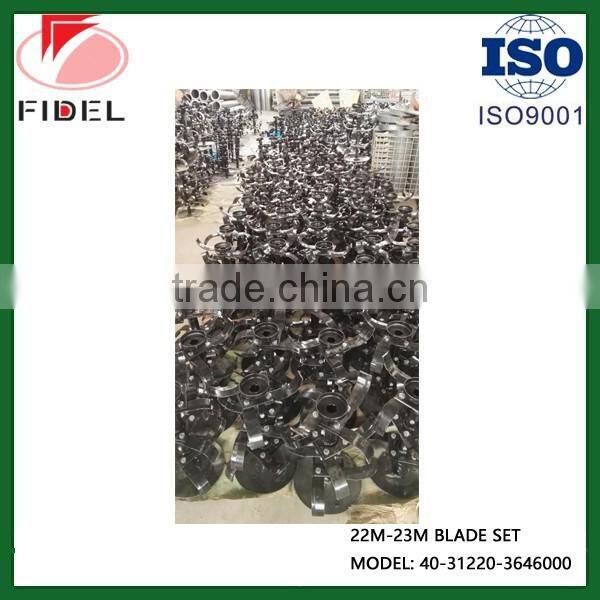 HIGH QUALITY MICRO-ROTAVATOR BLADE SET FOR SALES