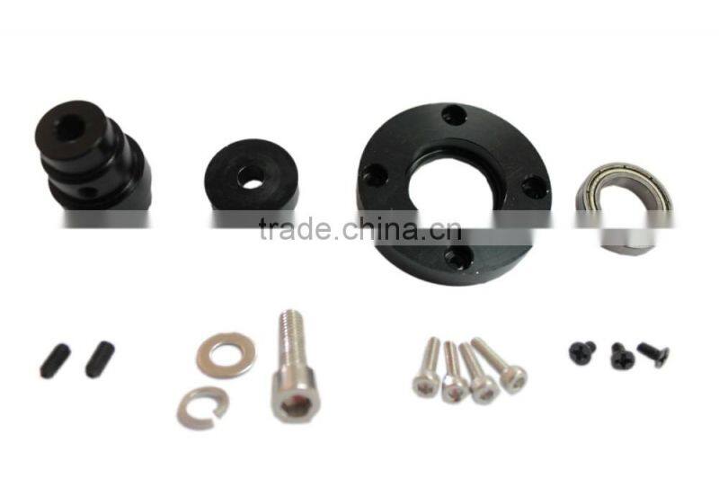 6mm 3 piece black anodized coupling sets 18005