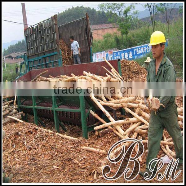 BSM 8-10T/H wood bark stripping machine/ wood peeling machine for sale