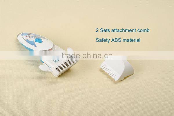 cordless baby hair trimmer with replacement blade set