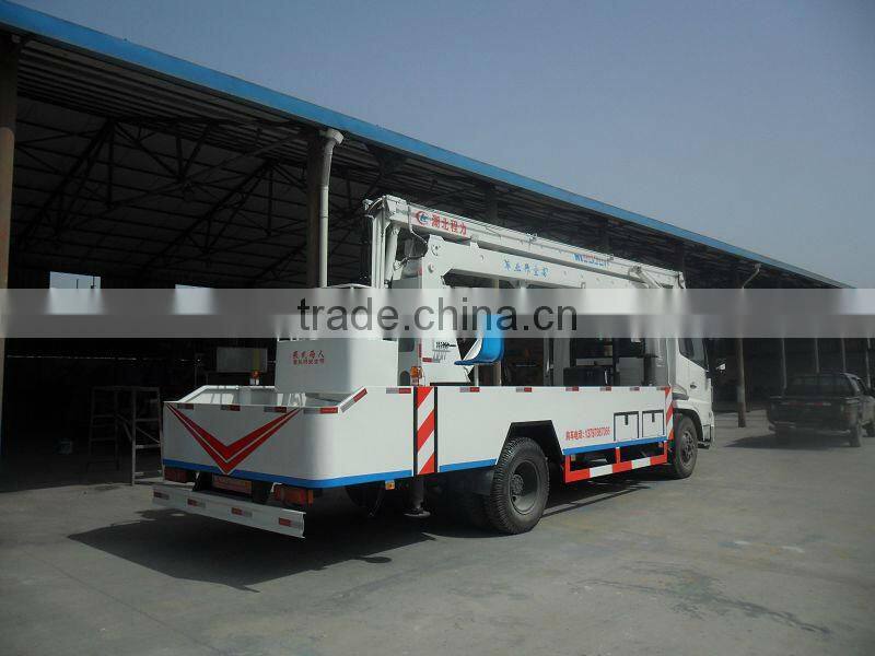 top quality with dongfeng chassis High-altitude working cart