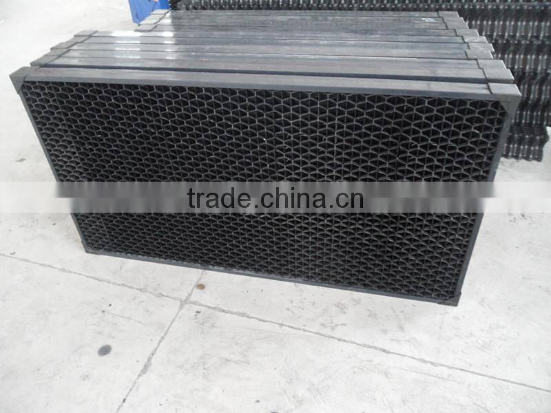 Drift eliminator for the cooling tower/ Hexagonal eliminator with PVC sheet