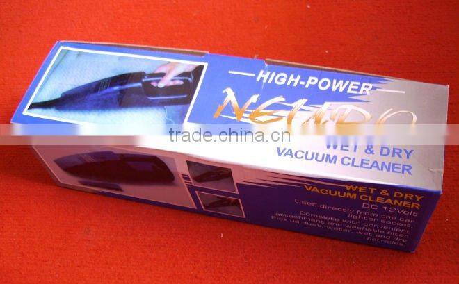 Portable car vacuum cleaner 12V