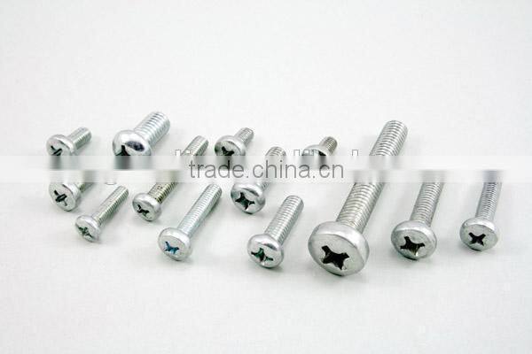 STAINLESS STEEL CROSS PAN HEAD MACHINE SCREWS WITH GOOD QUALITY