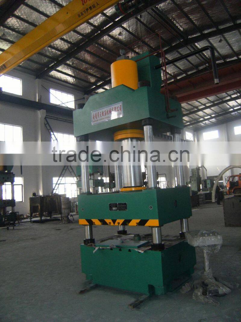 Competitive price with high quality FOUR- COLUMN 500 ton HYDRAULIC POWER PRESS MACHINE YQ32--500TA