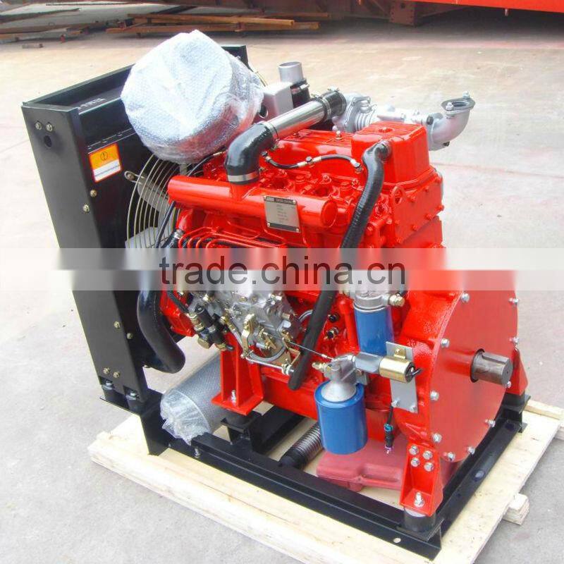 Fire fighting training equipment with turbocharger 4105T