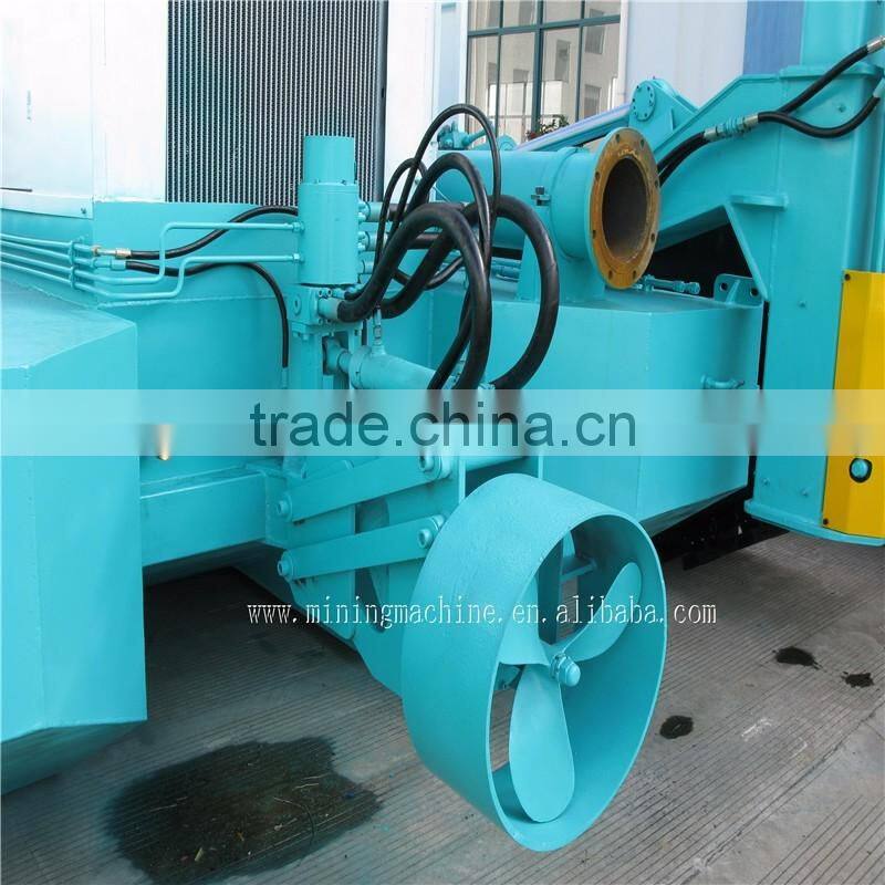 Water king dredger with Excavator bucket