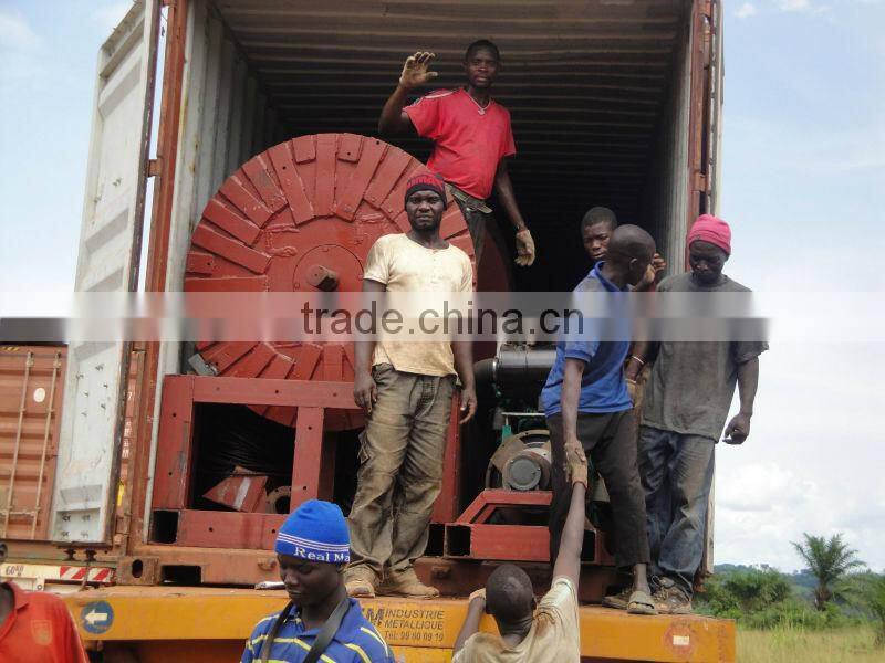 bucket type dig-discharge sand dredger