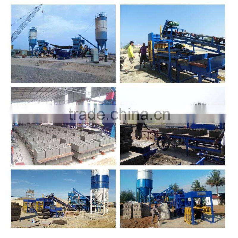 High Profit Energy Saving QT4-15 Soil Cement Hollow Paving Bricks Making Machine
