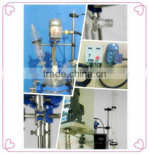 EXSF Explosion-proof Multi-function Jacketed Glass Reactor