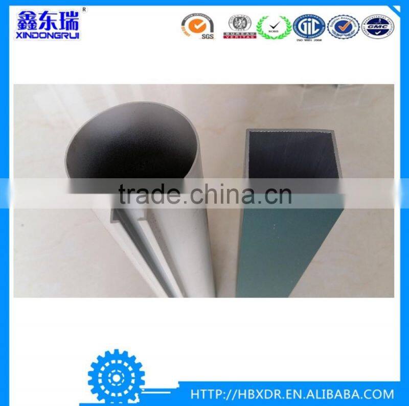 Aluminium extrusion square hollow tube section OEM/ODM