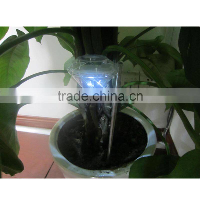 Plastic Diamond Shape Garden LED Solar Light
