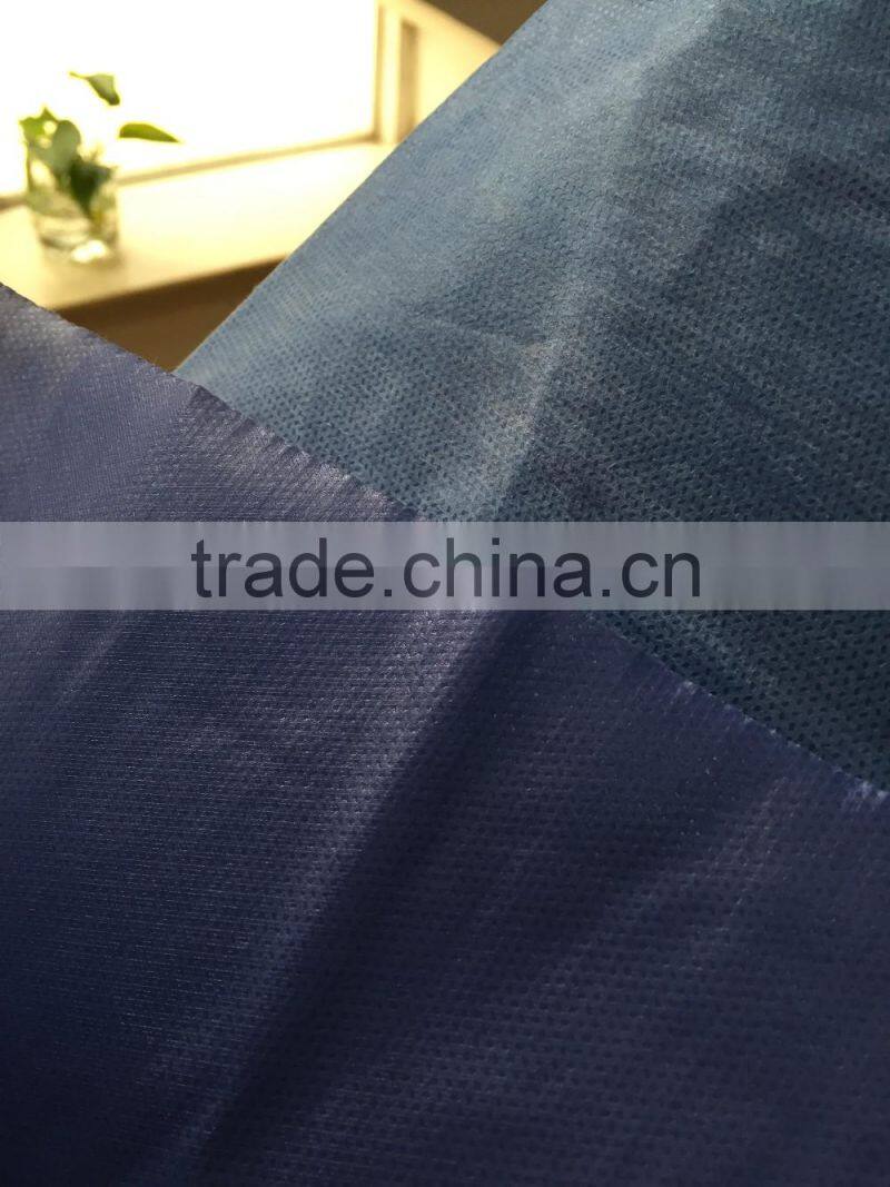 SMS laminated nonwovens, SMS coated with PE film