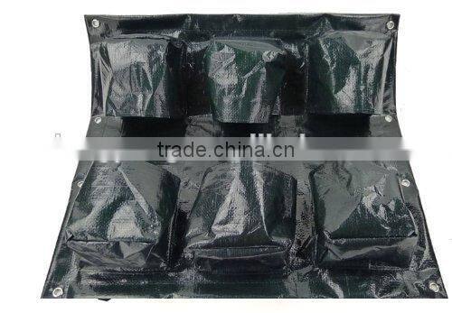 Gardening Novelty 6 Pockets Vertical Vegetables Fruits Seeds Balcony Planter Bonsai Planting Bags