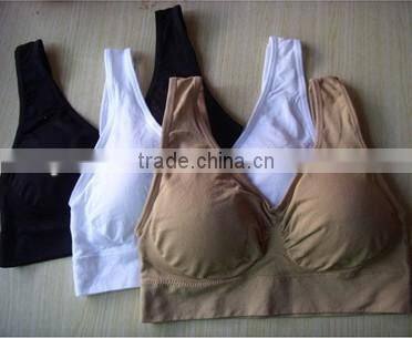 Genie Bra,sports bra,No rims double-deck sports bra
