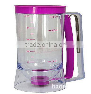 Measurable Pancake Baking Tool plastic Cup Cake Batter Dispenser