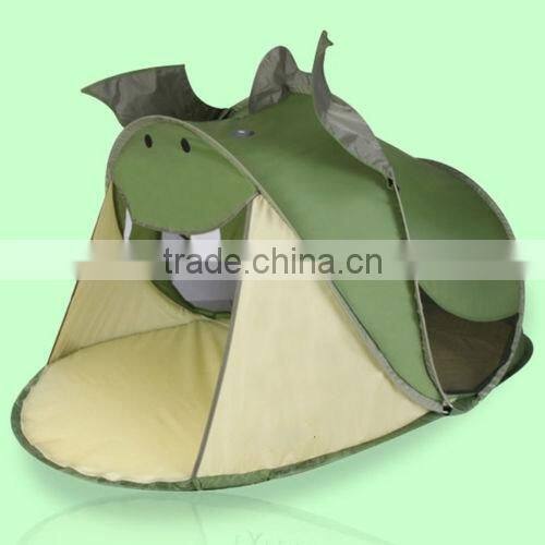 Cute animal shape kids pop up tent