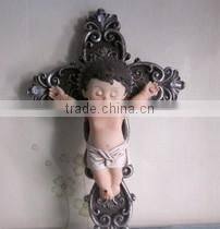 The baby Christ cross christening souvenirs baby jesus figurine