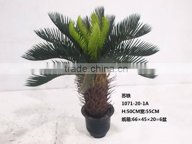 Artificial bonsai sago cycad palm trees for sale