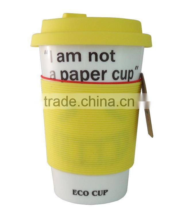 Heat resisting and durable silicone tea cup sets
