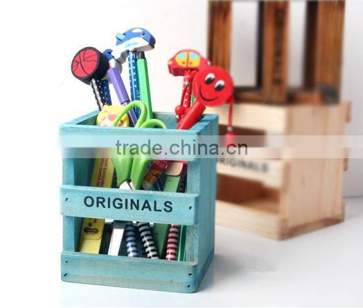 Wholesale high quality great process wooden pencil case