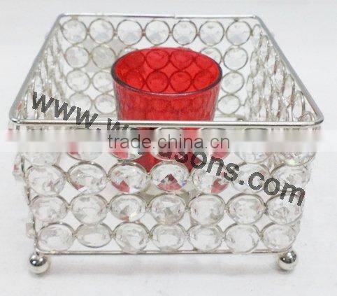 Decorative Floor crystal trays For Weddings