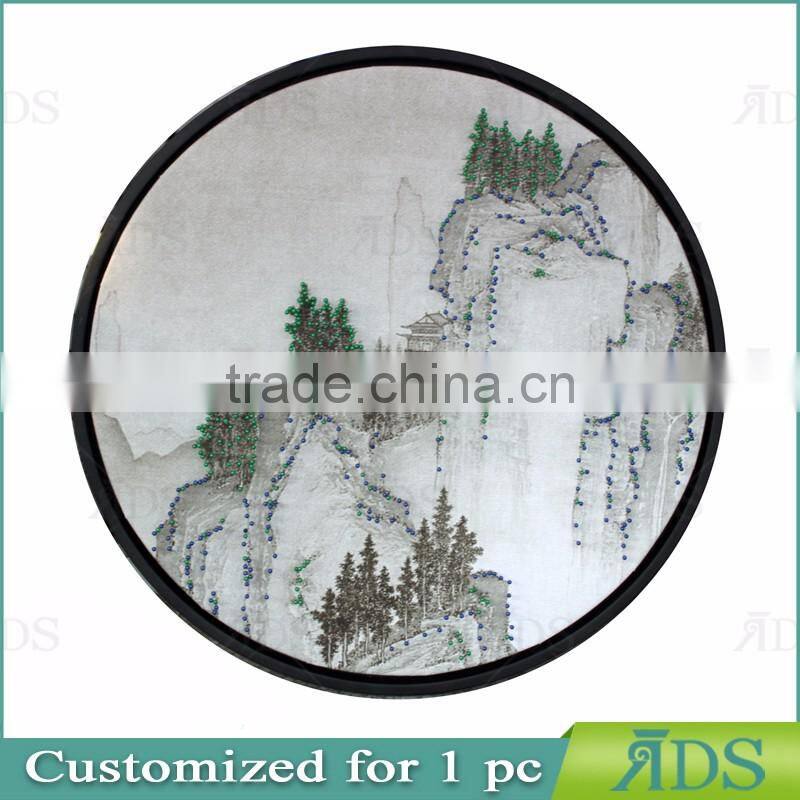 Metal Wall Art With Pin/Painted Nail For Home Decoration