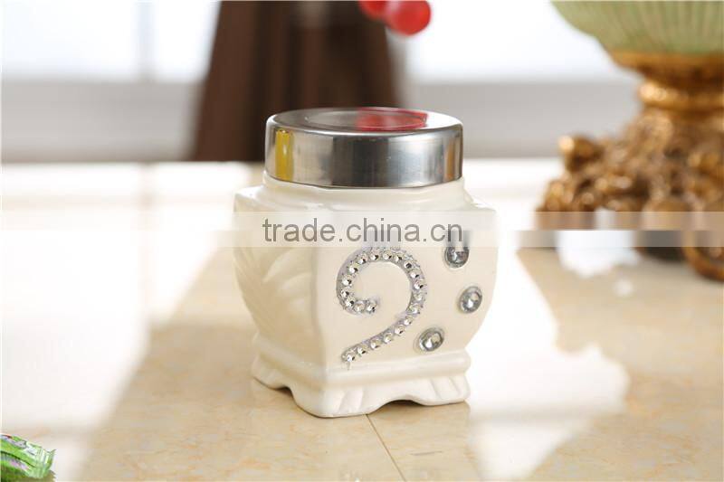 colorful kitchen ceramic canister set