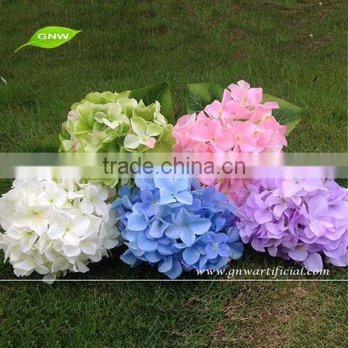 GNW FLH08 Real Touch Hydrangea Artificial Flower Ornament Wedding Souvenirs for Guests