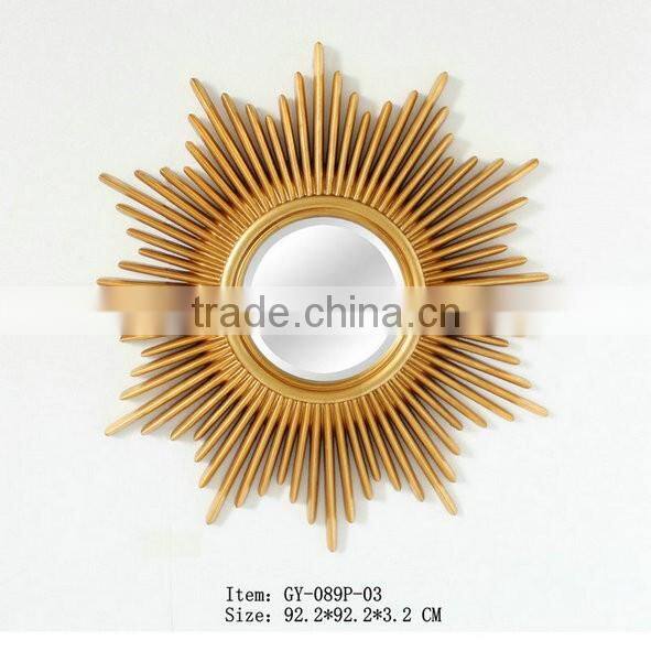 Unique living room Starburst wall mirror GY-089P-04