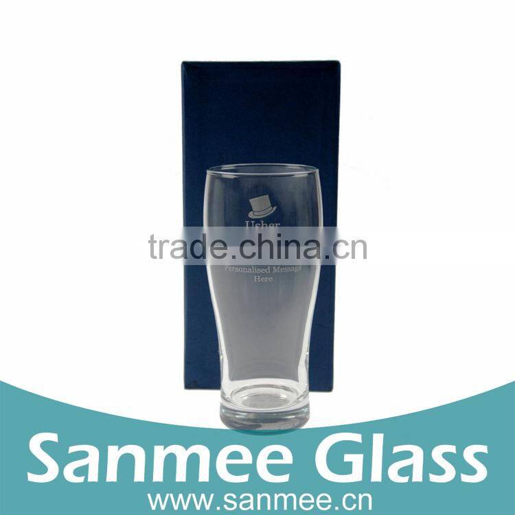 Festival Gift Custom Printing Design Glass Tumbler