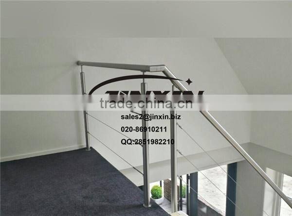JINXIN 304/316/316L good looking stainless steel cable railing systems cable railing hardware
